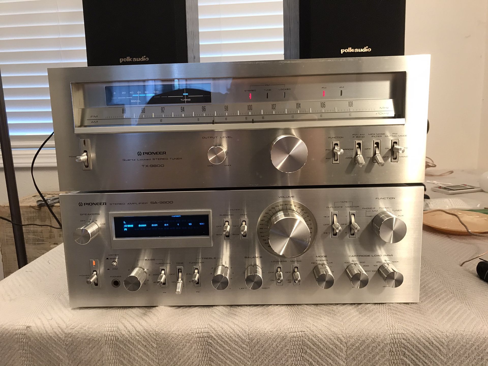 Pioneer SA-9800 & TX-9800
