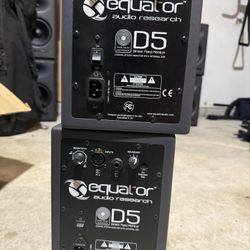 Equator D5 Studio Monitors (pair)