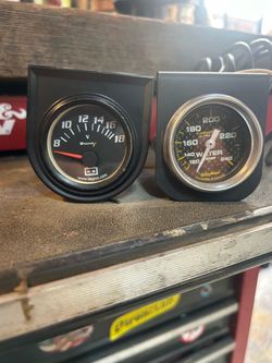 Automotive Gauges Battery & Temp