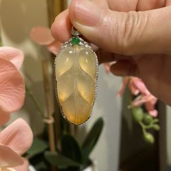 Genuine Type A Grade Jade Pendant 