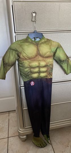 Marvel Hulk Kids Muscle Costume size S