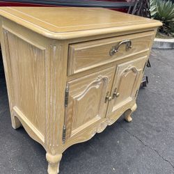 French Country Bedside Table