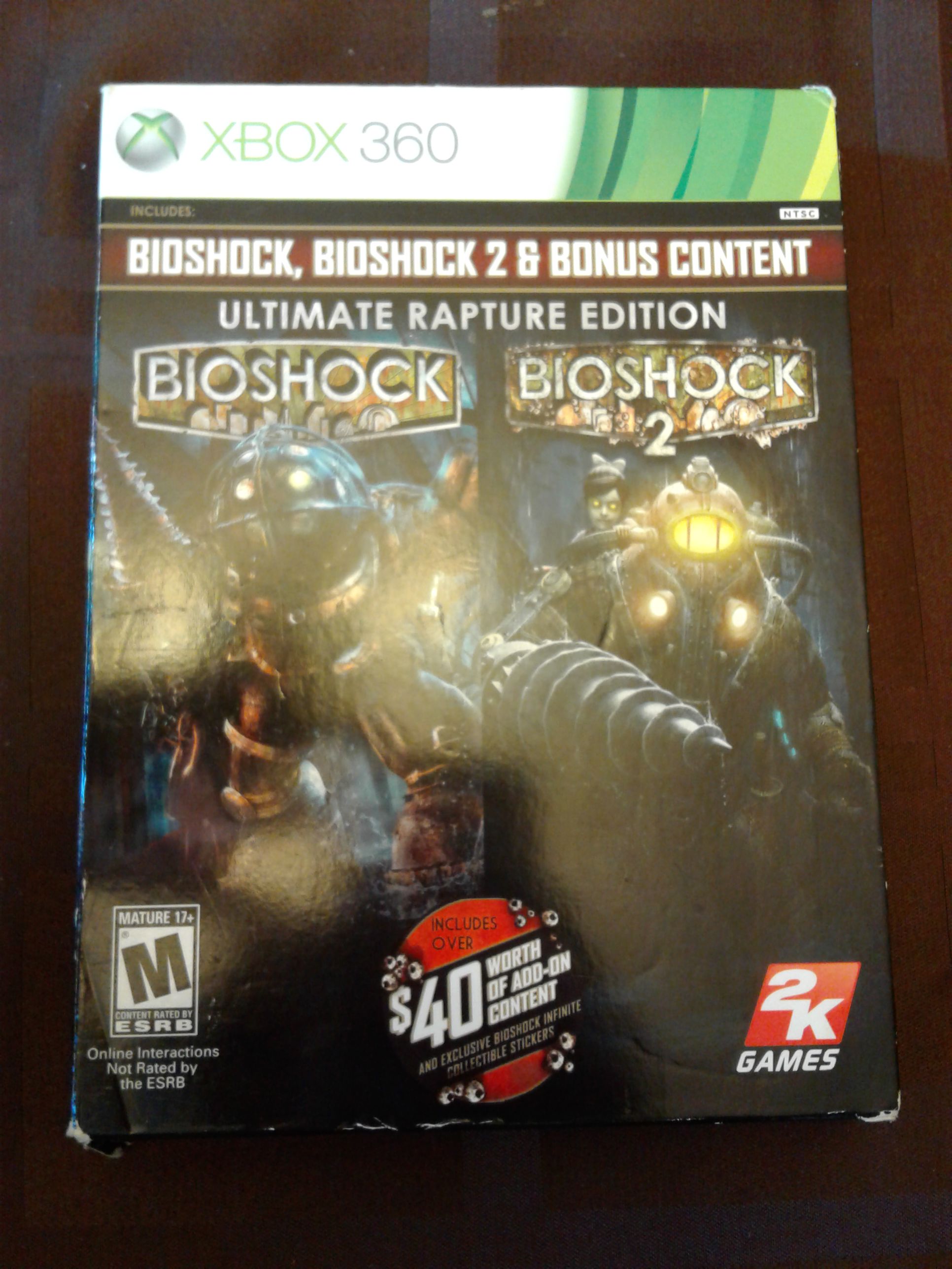  Bioshock 2 - Xbox 360 : Video Games