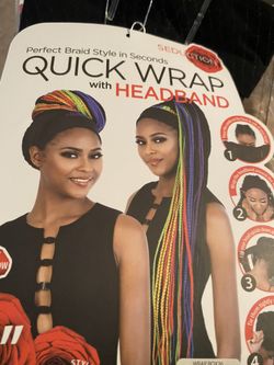 Quick Wrap Braids with Headband 