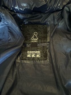Awakened island random puffer jacket