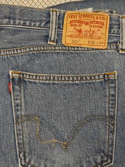 Levi's Red Tag 505 Men's Jeans 38x29