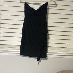Sparkly Strapless Dress