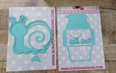 Scrap Diva Designs Snail Mail Dies
