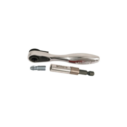 WIHA 38060 Mini Bit Ratchet and SlimFix Bit Holder 3PC Set