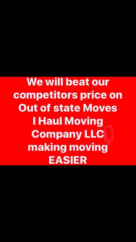 I Haul Moving Company LLC