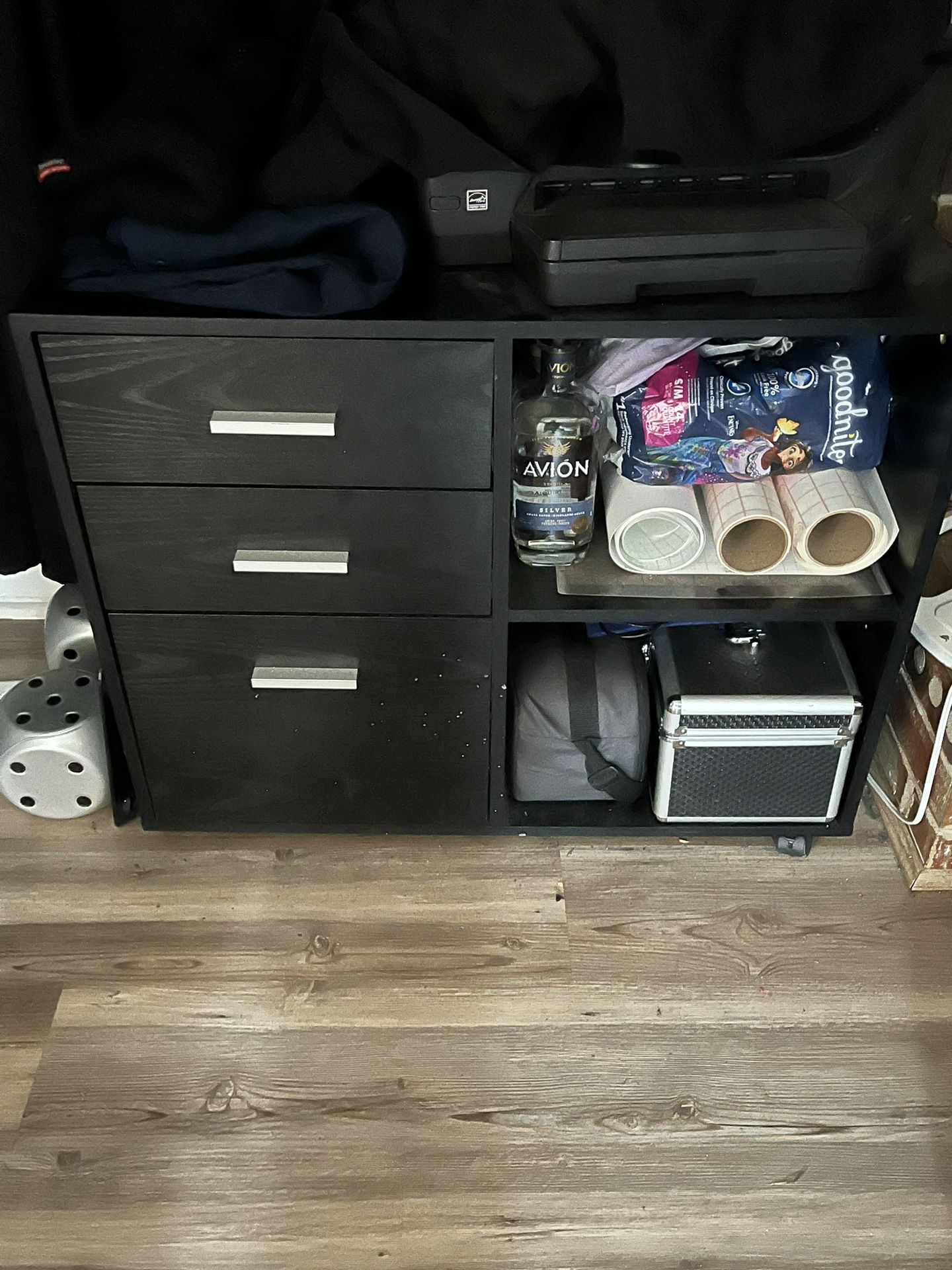 Filing Cabinet w/ Shelf