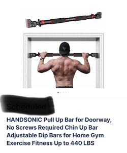 Handsonic Pull Up Bar For Doorway
