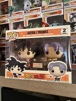 Funko Pop! Dragon Ball Z - 2 pack Goten & Trunks Box lunch Exclusive New