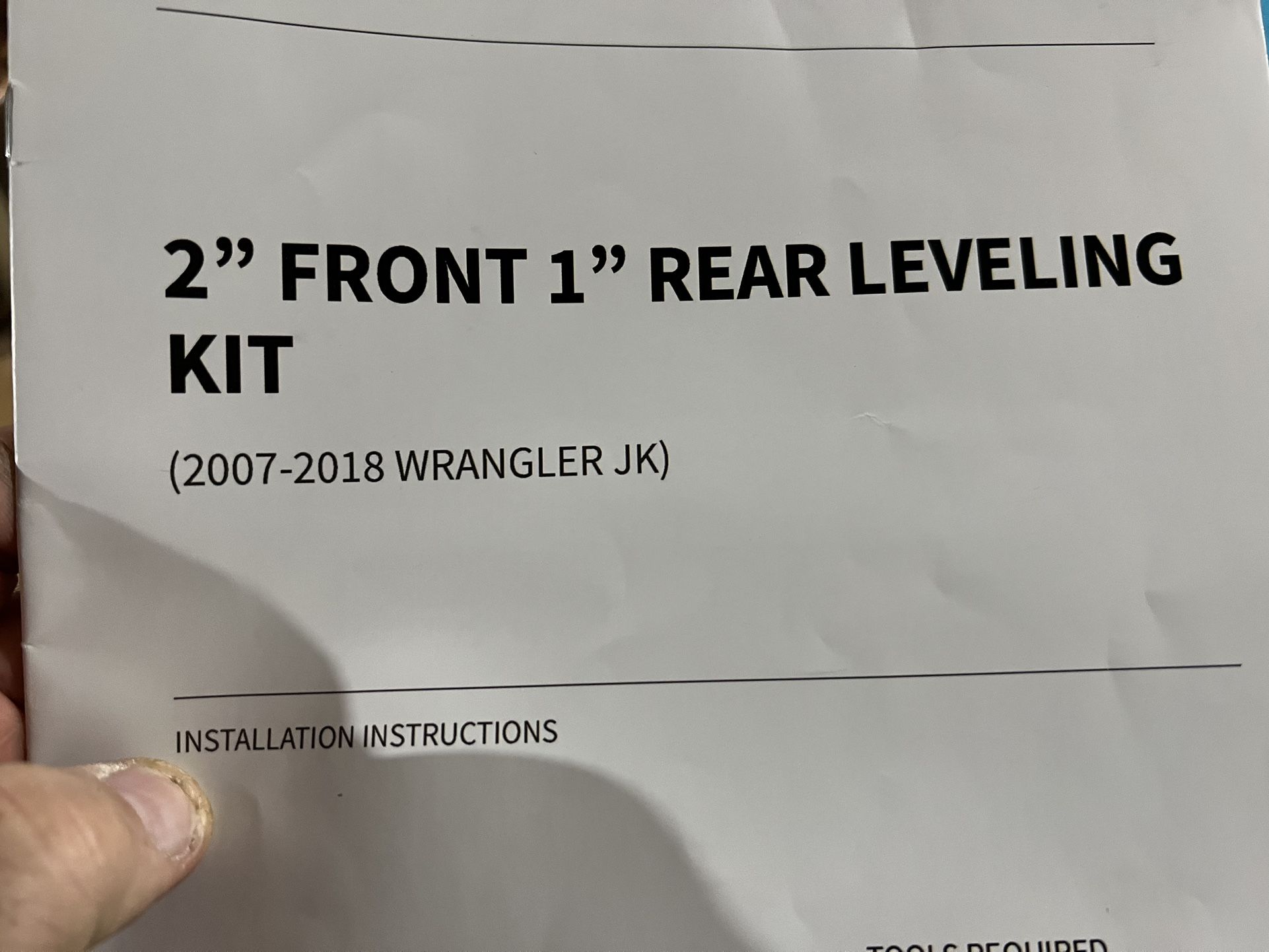 Jeep Wrangler Leveling Kit