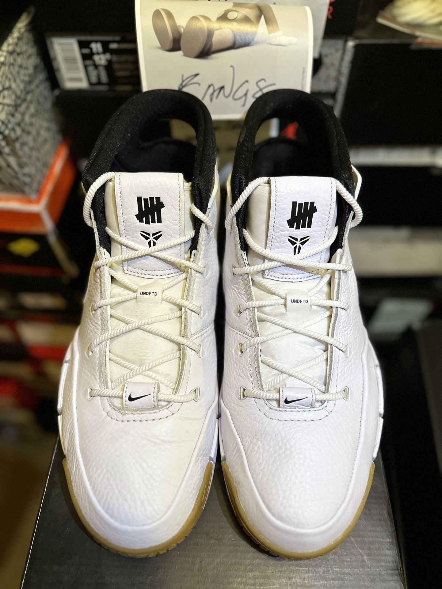 Kobe Undefeated White