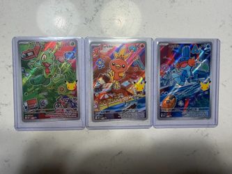 Pokemon First Partner Hoenn Promos FS/FT (Treecko Torchic Mudkip)