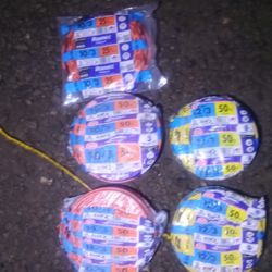 1/2 Price Of Retail--Romex10/2,10/3,12/2,12/3,14/2,14/3--25ft & 50ft Rolls