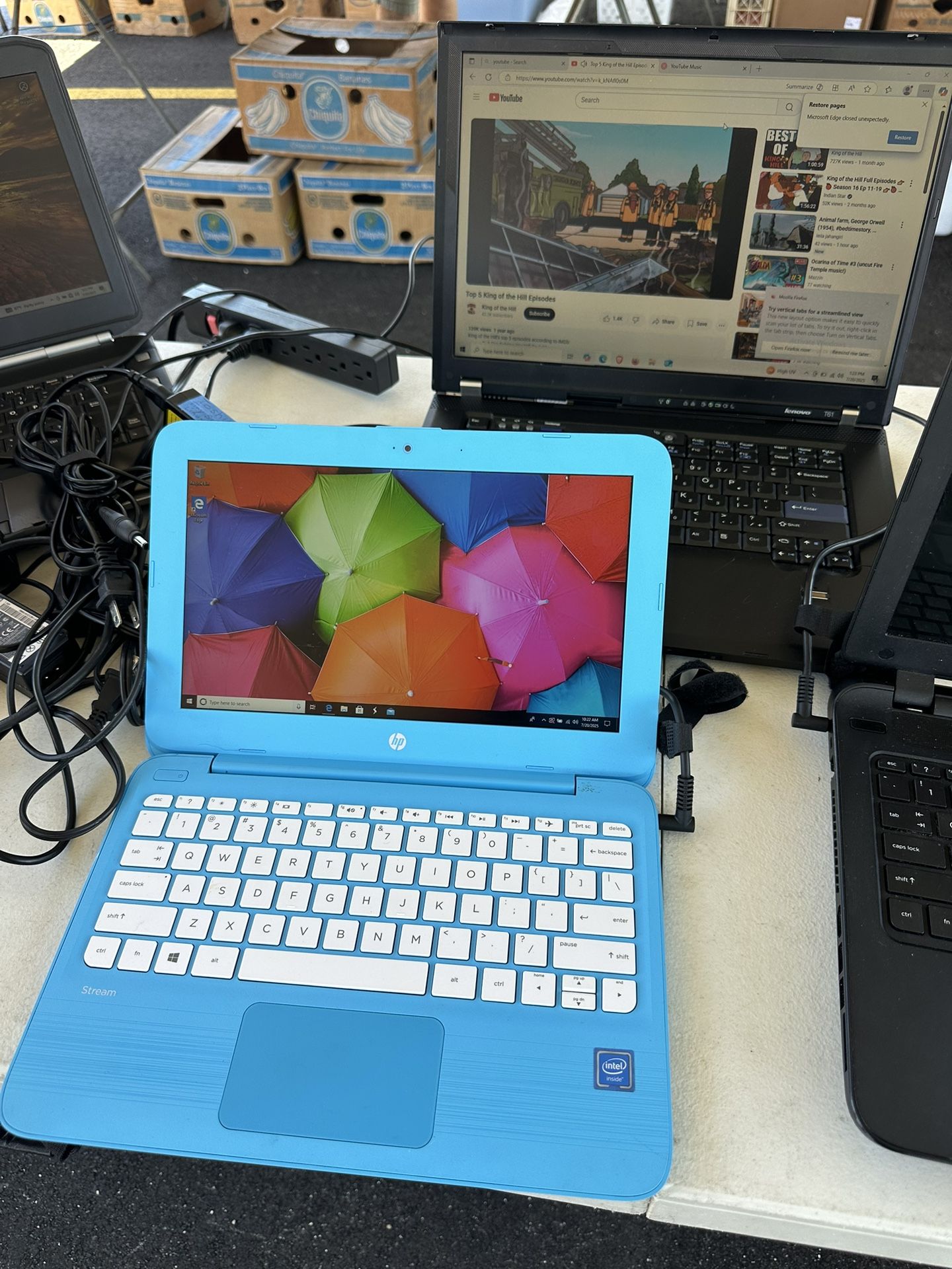Lots Of Updated Laptops With Windows 10 And Linux ($100 Each)