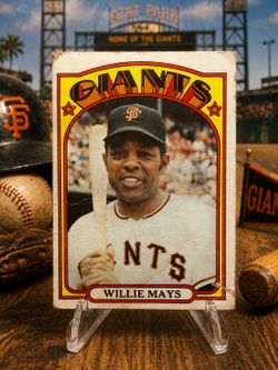 1972 Topps #49 Willie Mays
