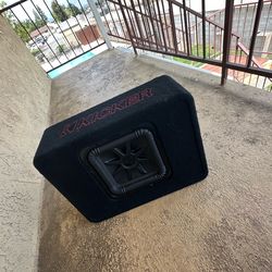 (10)" L7 kicker subwoofer speaker in port box