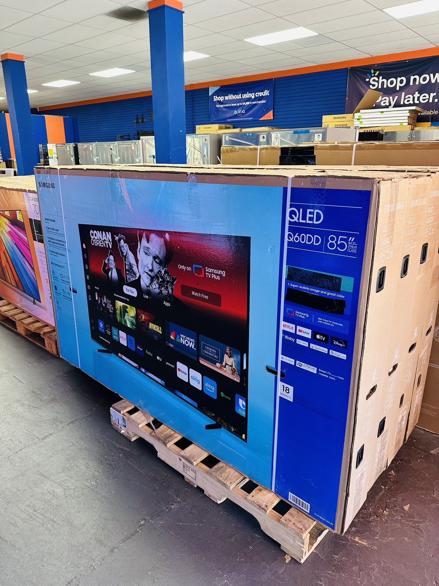 85” Samsung QLED Q60D 4K UHD Smart Tv