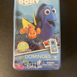 Cardinal Disney/Pixar Finding Nemo Dominoes New Sealed Tin