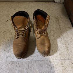 Wheat Timberland Boots Size 10 1/2