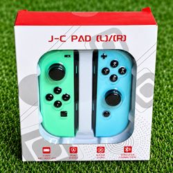Nintendo Switch Joy-Con Wireless Controllers β Green & Blue Pair β Brand New Sealed