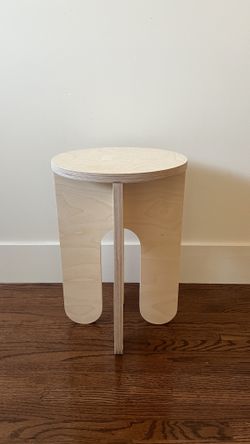 UNFNSHD Side Table | Quantity x2