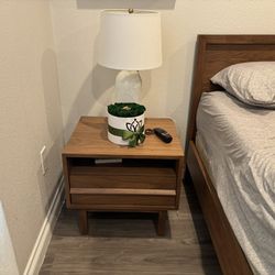 Walnut Wood Bedroom Set