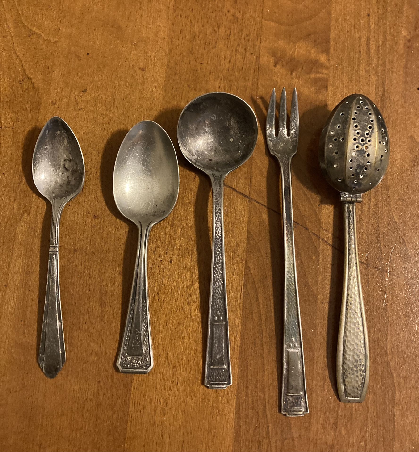 Vintage Silverware Spoons Fork