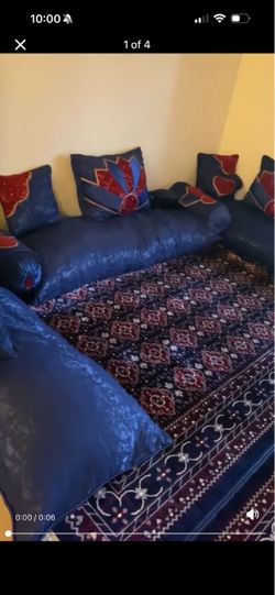 Mattress cover and curtains