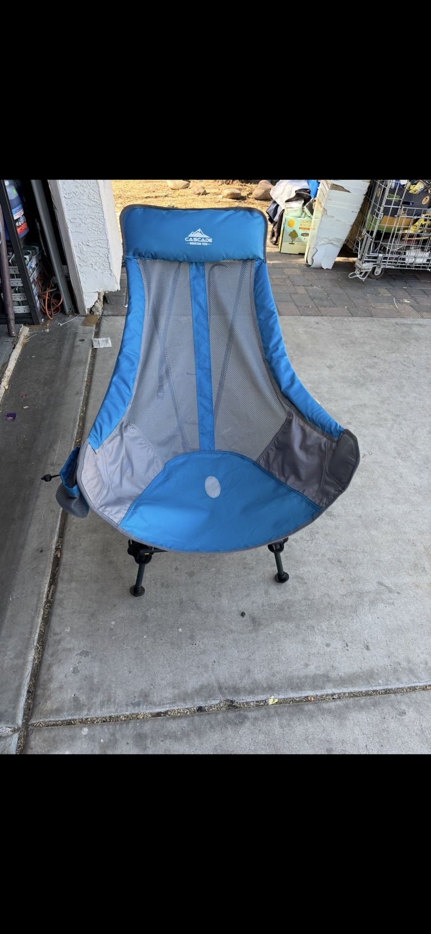Cascade Mountain Tech Flex Height Sling Chair