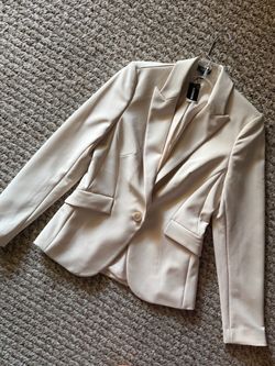 Express Cream Blazer with Tags M