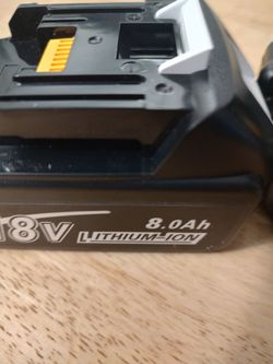 18v Lithium Ion batteries 8.0Ah for Makita 18v tools