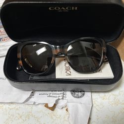 Sunglasses Tortoiseshell Cat Eye Woman’s Coach