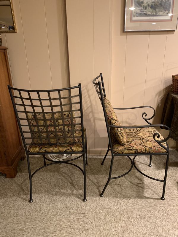Wrought Iron Dining Chairs for Sale in Chicago, IL OfferUp