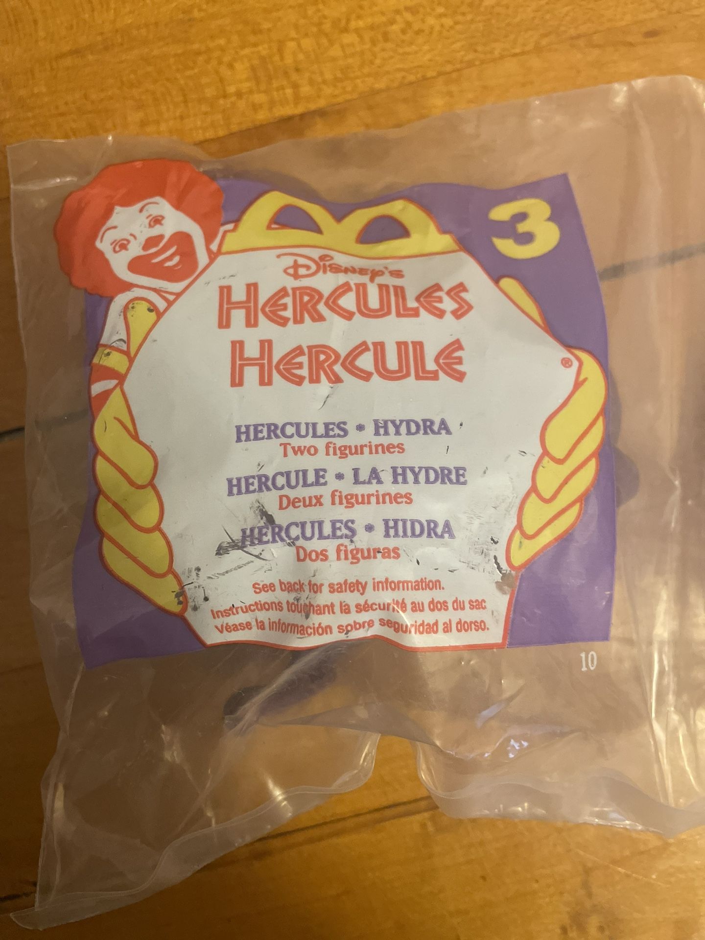 Hercules Collectible McDonalds Toy. 