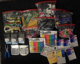 Large Office & School Supply Bundle Lot
