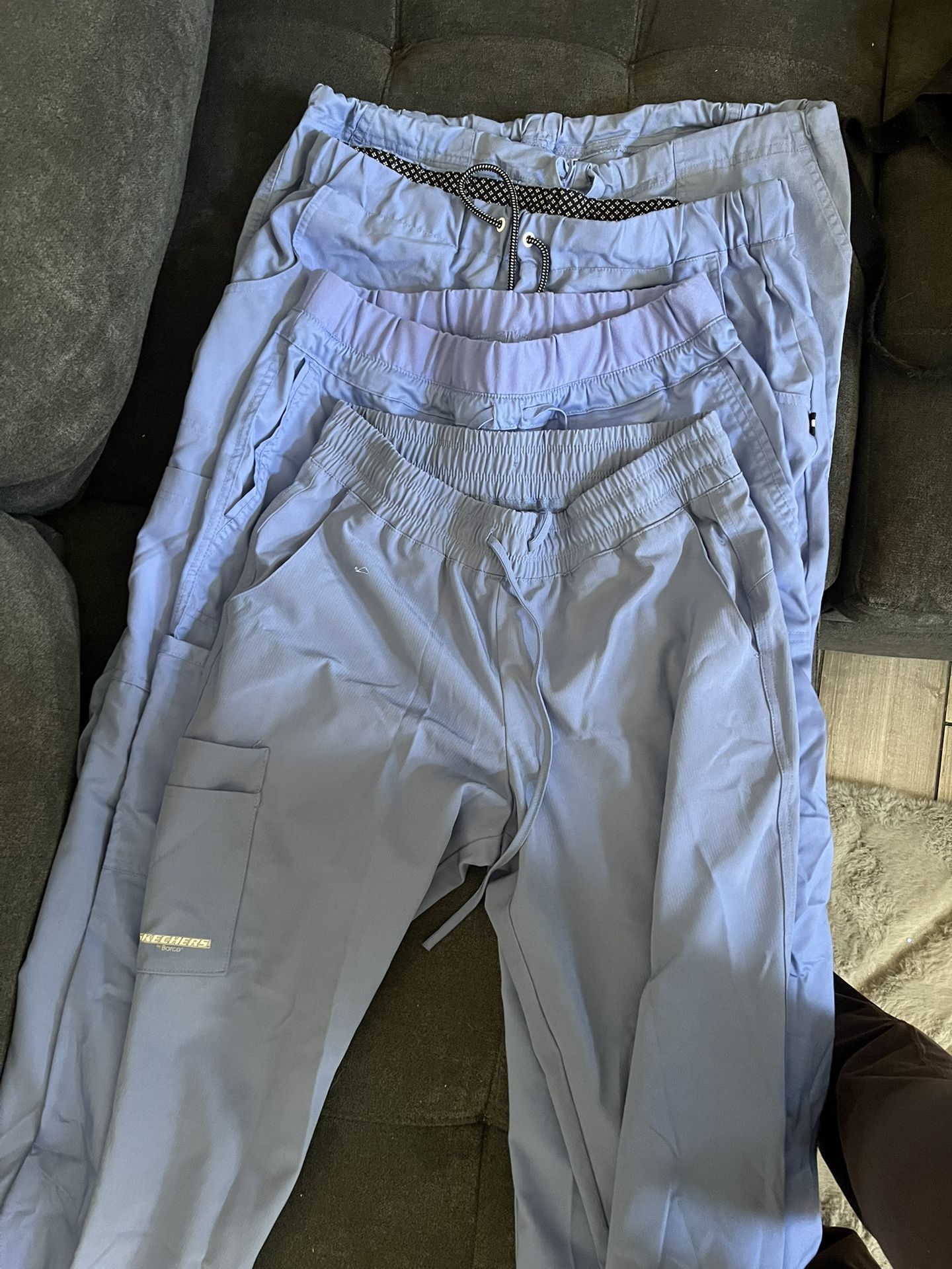 CNA - Baby / Ciel Blue Scrub Bottoms And Top