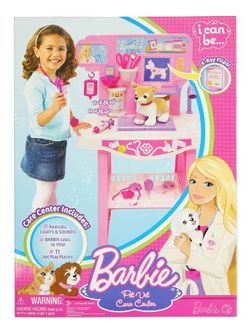 Brand New Barbie Pet Vet Care Center
