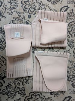KeaBabies Postpartum Recovery Belly Wrap Set