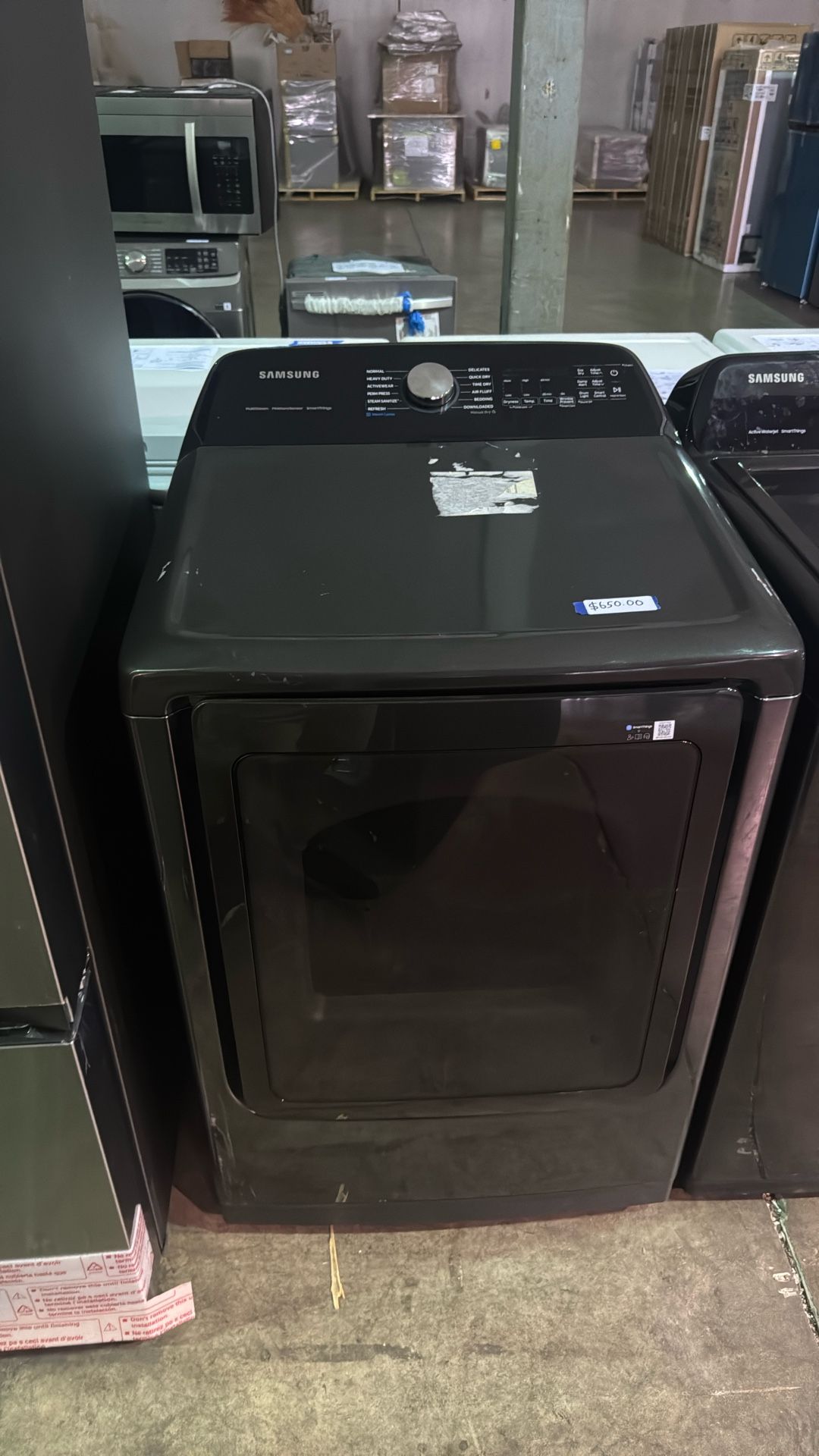 Dryer Samsung Scratch & Dent New