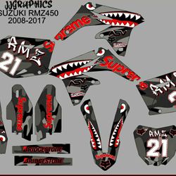 Suzuki RMZ 450 GRAPHIC KIT 