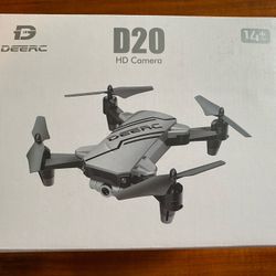 NEW - DEERC D20 Mini Drone w/HD Camera