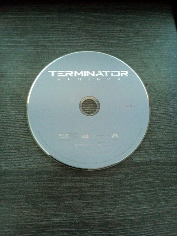 Terminator Genisys DVD 