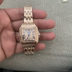 Rose Gold Watch
