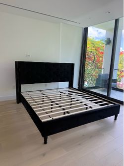King bed frame