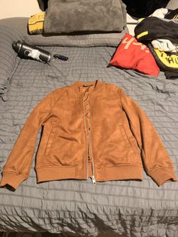 Zara Suede Bomber