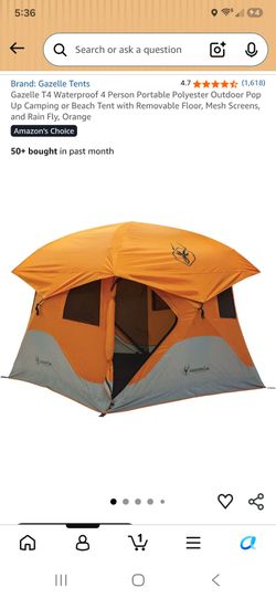 Brand new large Gazelle tent bought for 379